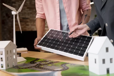 installer un panneau solaire portable